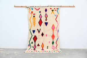 Tapis traditionnel Azilal 231 X 131 Cm Tapis traditionnel Azilal 231 X 131 Cm