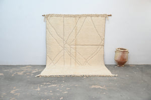 Tapis traditionnel Beni Ouarain 300 X 205 Cm Tapis traditionnel Beni Ouarain 300 X 205 Cm