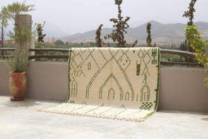 Tapis traditionnel Beni Ouarain 310 X 210 Cm Tapis traditionnel Beni Ouarain 310 X 210 Cm