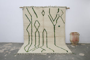Tapis traditionnel Beni Ouarain 300 X 207 Cm Tapis traditionnel Beni Ouarain 300 X 207 Cm
