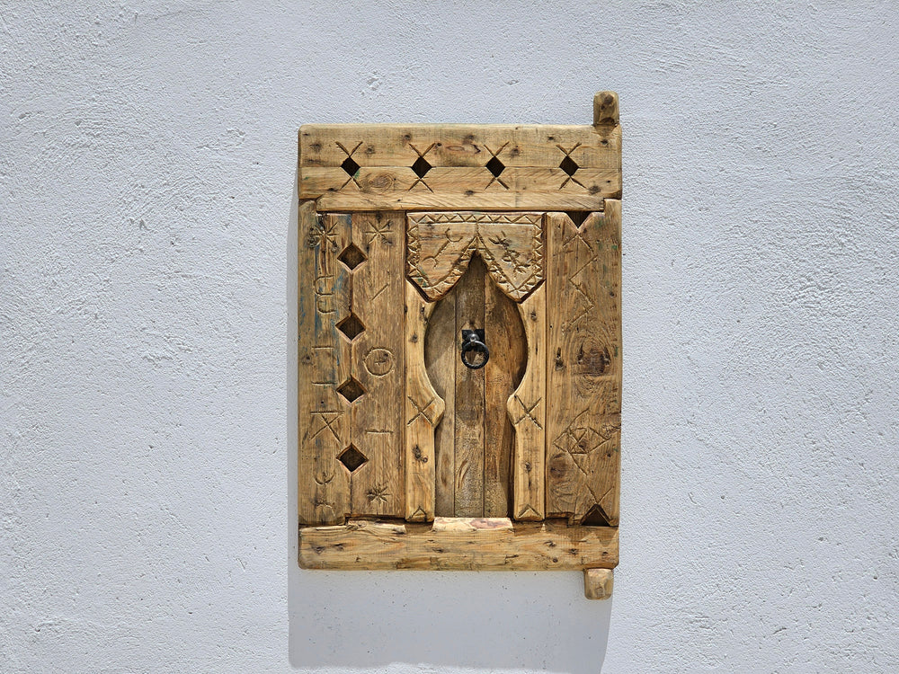 Tableau Vintage Amazigh 77 X 56 X 4 Cm