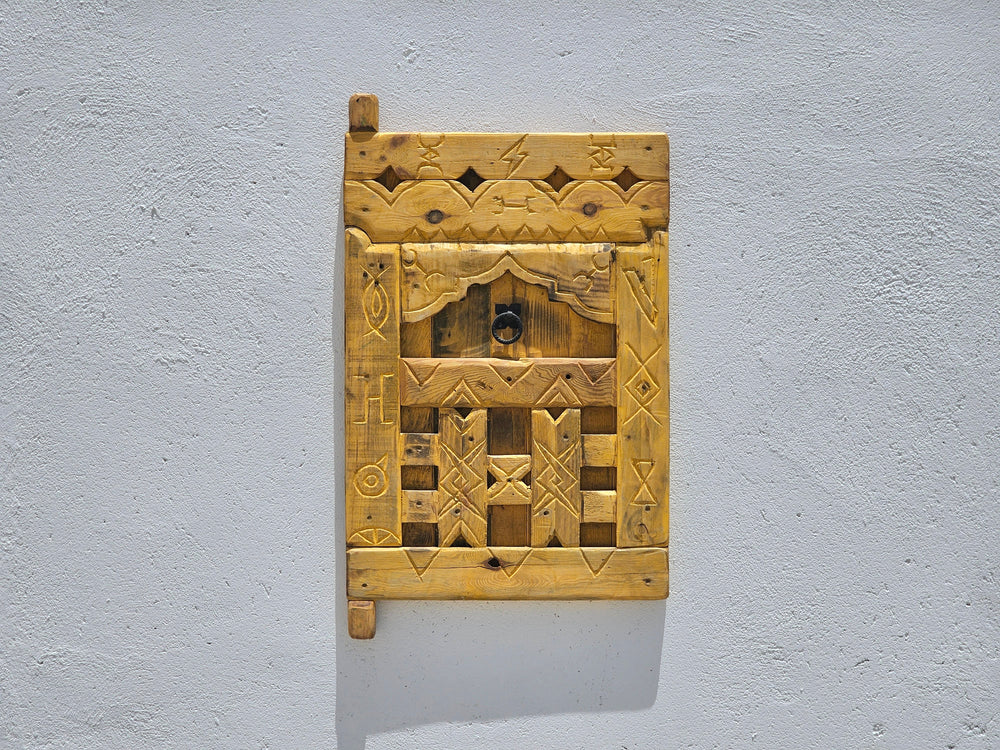 Tableau Vintage Amazigh 72 X 50 X 3 Cm