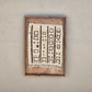Art Mural en Tapis Traditionnel et Bois de Noyer 100 X 76 X 5cm