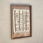 Art Mural en Tapis Traditionnel et Bois de Noyer 100 X 76 X 5cm