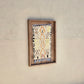 Art Mural en Tapis Traditionnel et Bois de Noyer 100 X 76 X 5cm