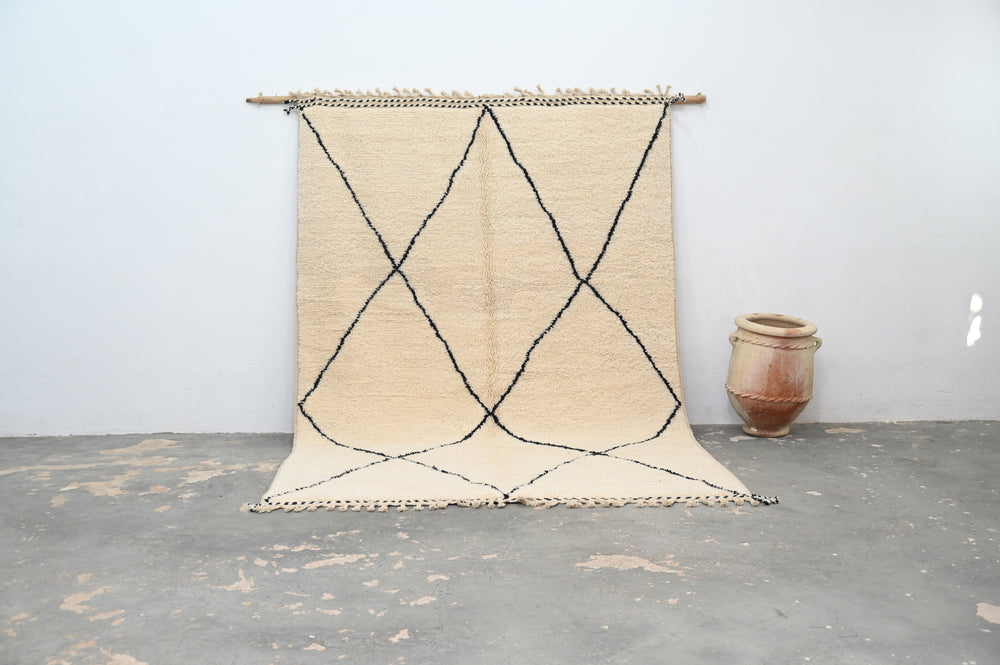 Tapis traditionnel Beni Ouarain 300 X 200 Cm