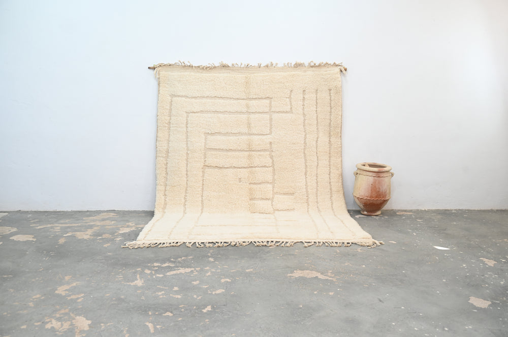 Tapis traditionnel Beni Ouarain 300 X 236 Cm