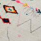 Tapis traditionnel Azilal 240 X 150 Cm