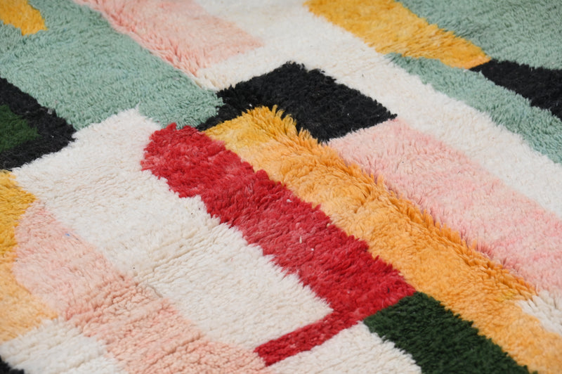 Grands tapis colorés