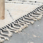 Tapis traditionnel Beni Ouarain 307 X 96 Cm