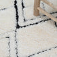 Tapis traditionnel Beni Ouarain 307 X 96 Cm