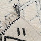 Tapis traditionnel Beni Ouarain 307 X 96 Cm