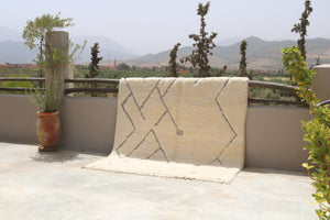 Tapis traditionnel Beni Ouarain 310 X 206 Cm