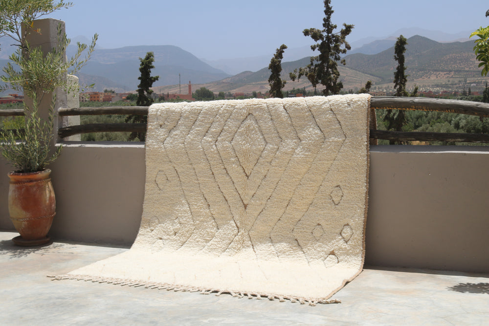 Tapis traditionnel Beni Ouarain 320 X 200 Cm
