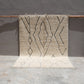 Tapis traditionnel Beni Ouarain 300 X 205 Cm