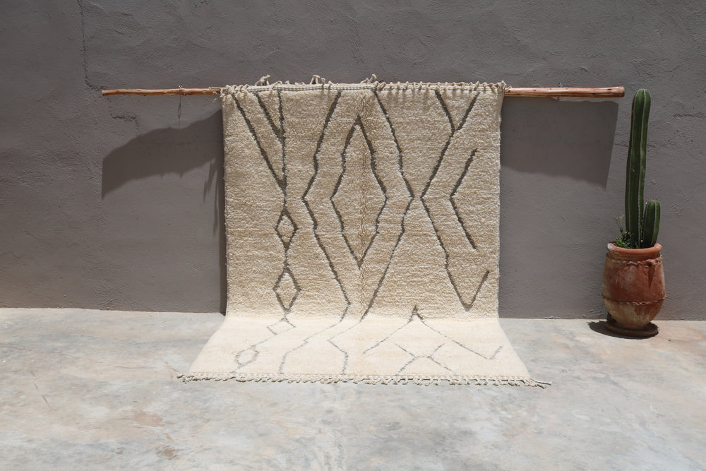 Tapis traditionnel Beni Ouarain 300 X 205 Cm
