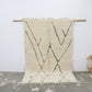 Tapis traditionnel Beni Ouarain 250 X 160 Cm