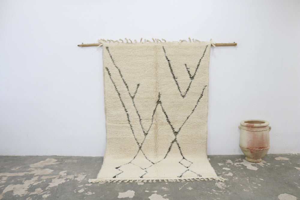 Tapis traditionnel Beni Ouarain 250 X 160 Cm