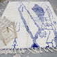 Tapis traditionnel Azilal 250 X 160 Cm